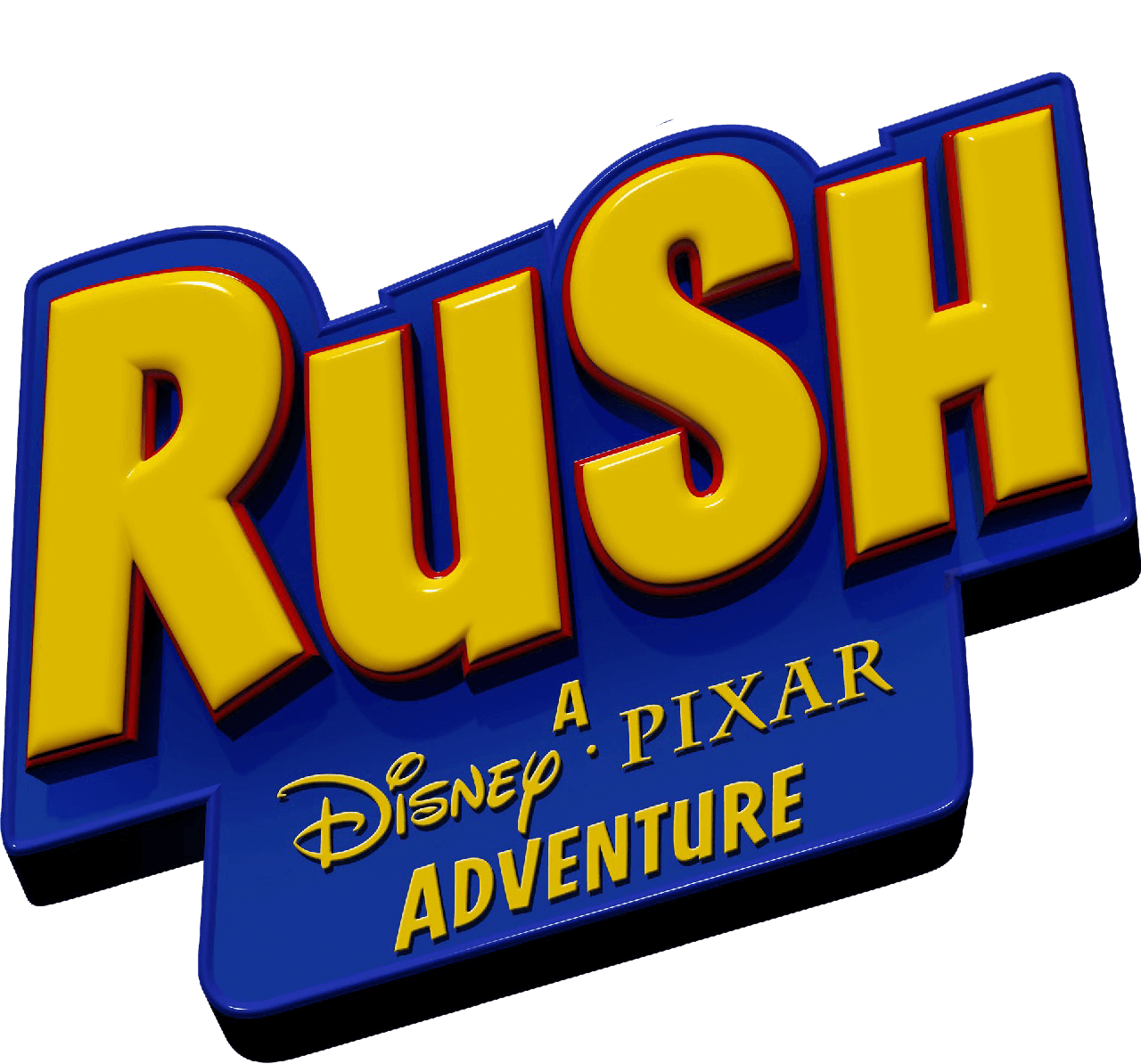 RUSH A Disney PIXAR Adventure логотип